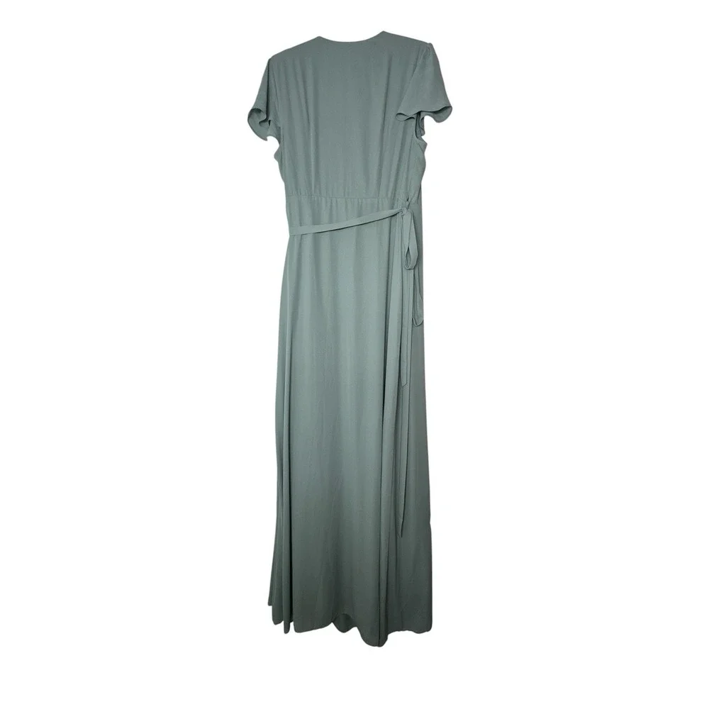 New Show Me Your Mumu Noelle Maxi Wrap Dress Women's‎ Large Bridesmaids Wedding